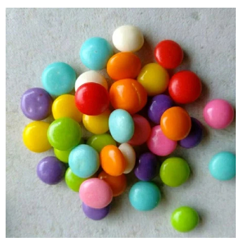 

Choco chips setengah bulat elmer warna 100gram