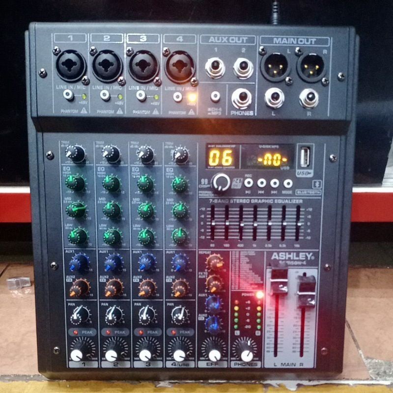 mixer audio ashley samson4 samson 4