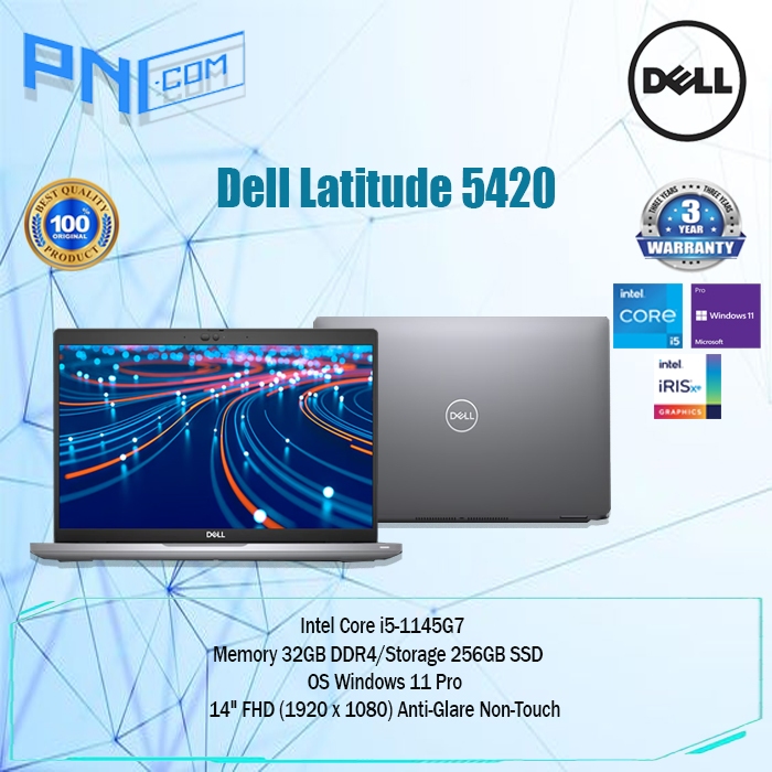 Dell Latitude 5420 i5-1145G7 32GB 256GB SSD WIN11PRO 3Yr