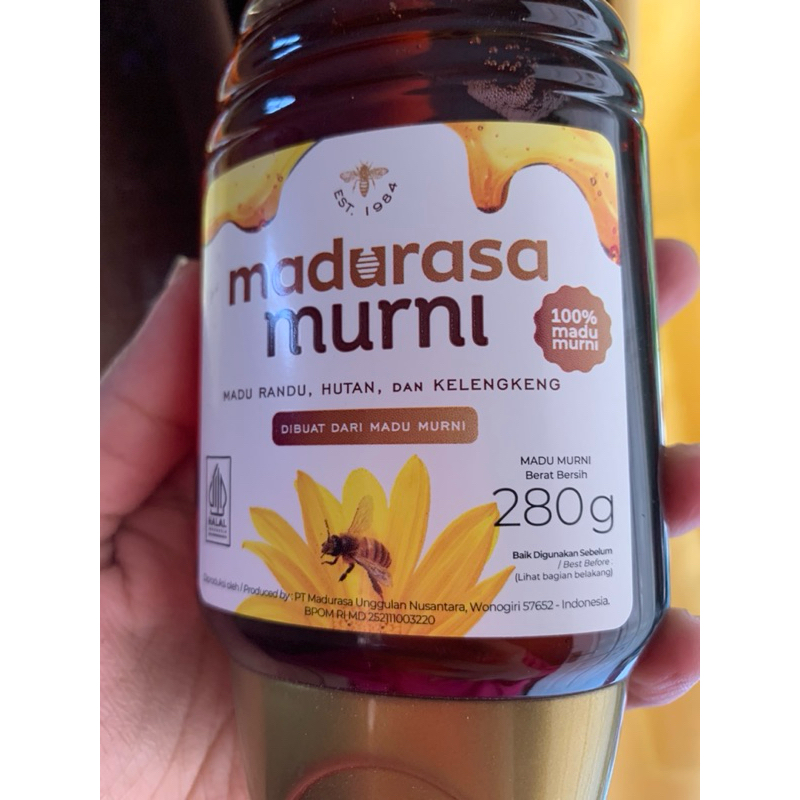 

Madurasa madu murni 280gr