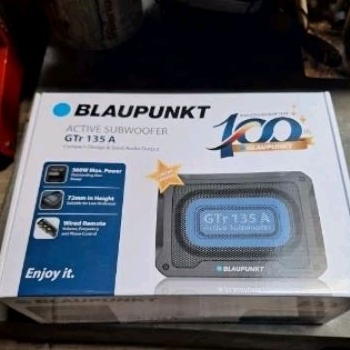 Subwoofer aktif Blaupunkt GTR 135 A - Subwoofer Kolong Blaupunkt GTR 135A - Blaupunkt GTR 135 A