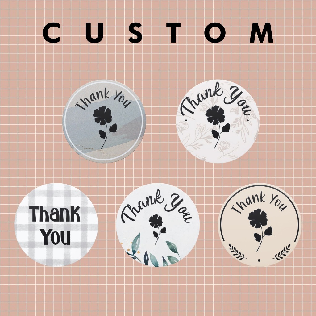 

Thank You Stiker Murah, Packaging Barang