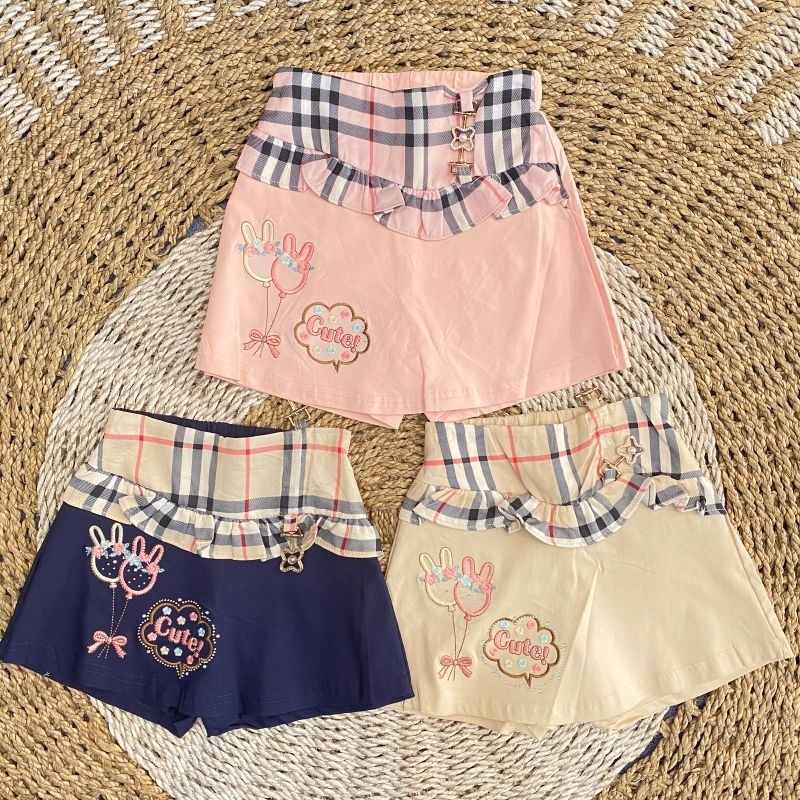 celana pendek model rok bahan premium