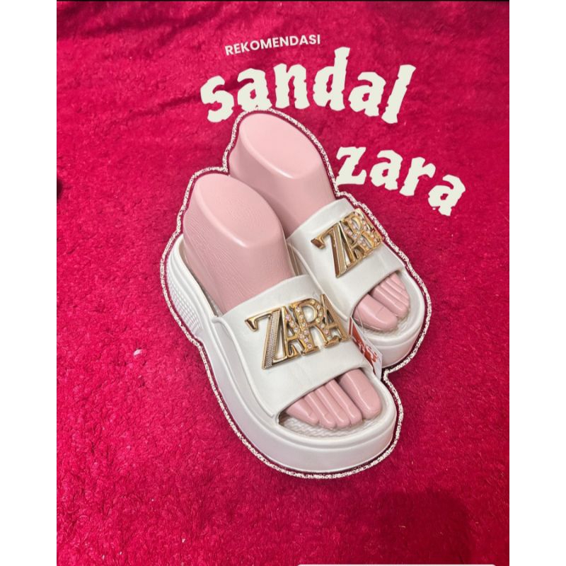 Sandal Wedges Wanita Baru Zara Sandal Eva Premium Terbaru Korea Sepatu Hak Perempuan