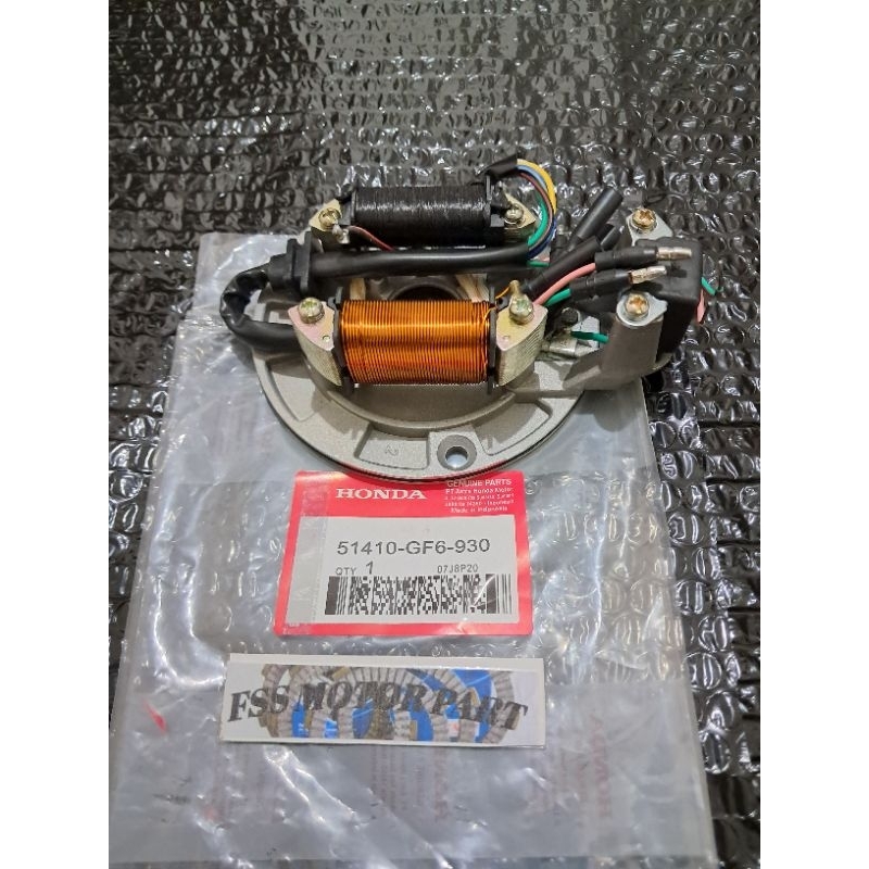 Spul Stator Assy Honda Motor Win Lama Win 100 GF6
