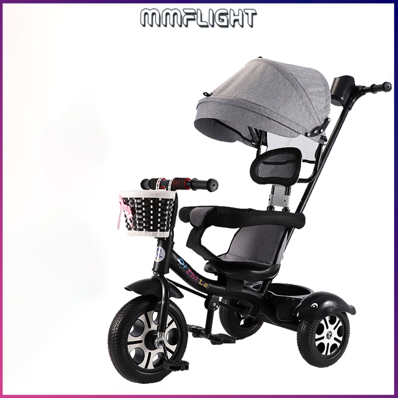 Mmflight Sepeda Roda Tiga Anak Sepeda Roda 3 Bayi Tricycle Anak Sepeda Anak 1-3 Tahun