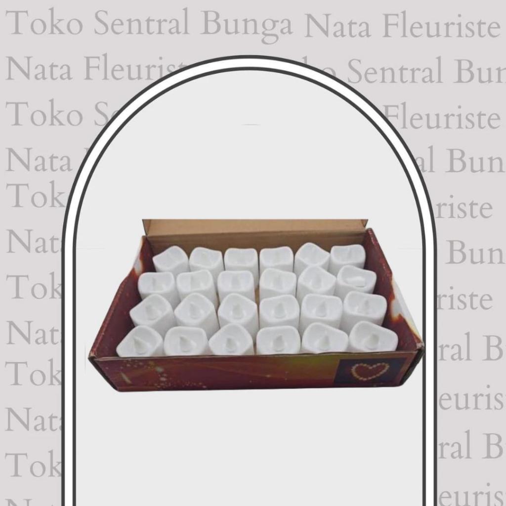 Lilin LED Elektrik Kedap Kedip Hiasan Kamar Ulang Tahun Party