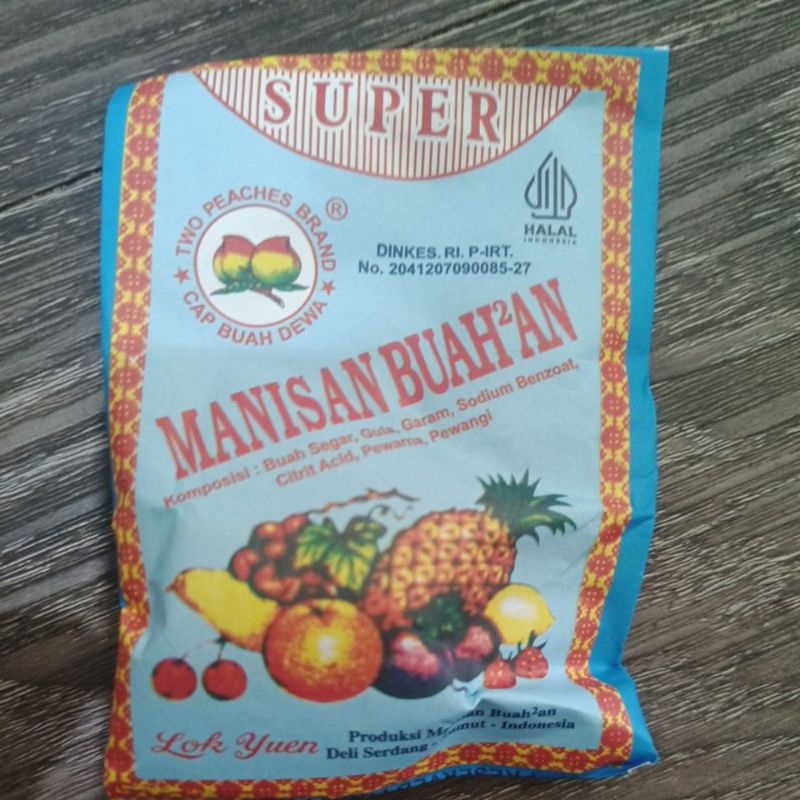 

Manisan Buah Apek Jadul Lok Yuen 20gram