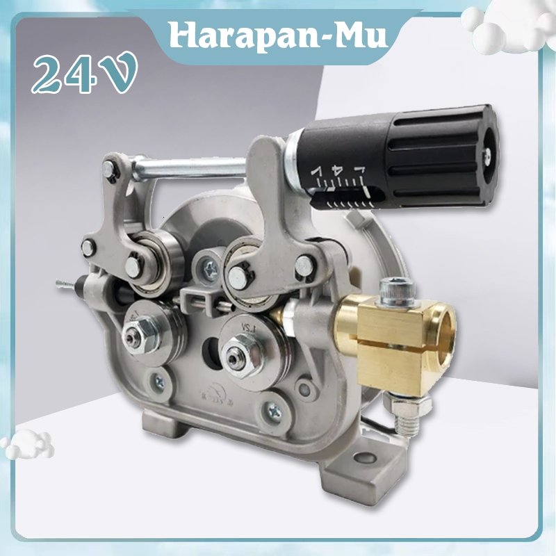 Wire Feeder Las Dual Drive Motor Wire Feed Assembly Motor Untuk Wire Feeder Mesin