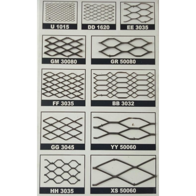 Expanded metal stainless FF 2028