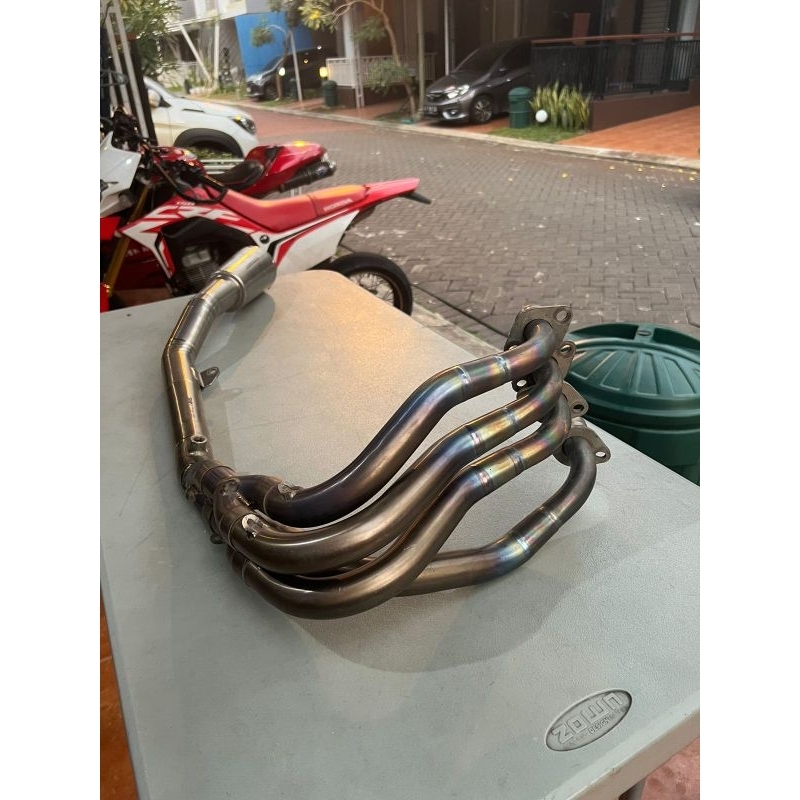Exhaust R9 m2 titanium zx25r & zx4