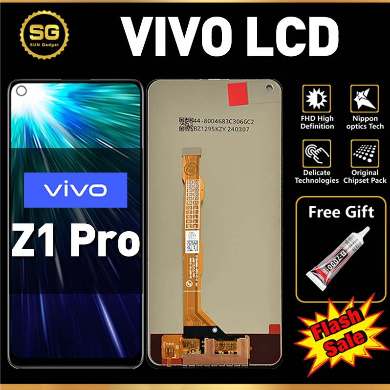 LCD Vivo Z1 pro Original Touchscreen Fullset Asli Ori Compatible For Glass Touch Screen Digitizer