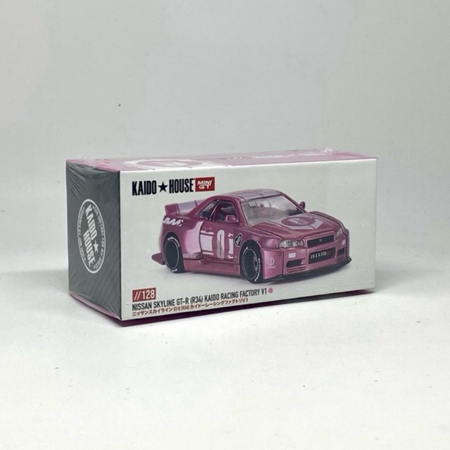 Mini GT Kaido House Nissan Skyline GT-R (R34) Kaido Racing Factory V1