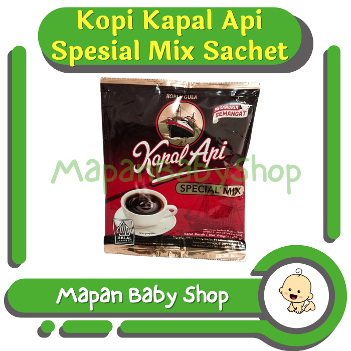 

Kopi Kapal Api Spesial Mix Sachet Renceng dari MapanBabyShop