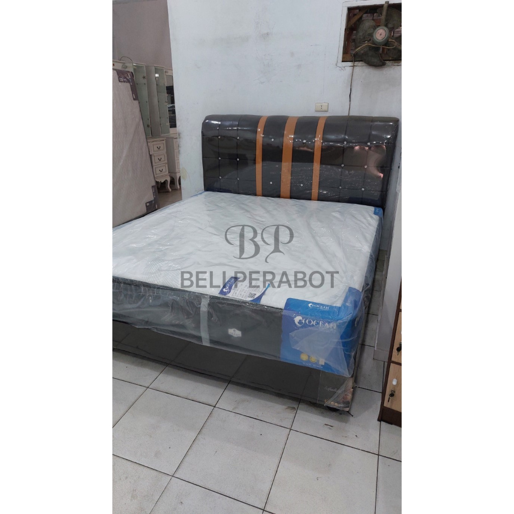 [ PERABOTKU28 ] Springbed ocean waltz 6 kaki