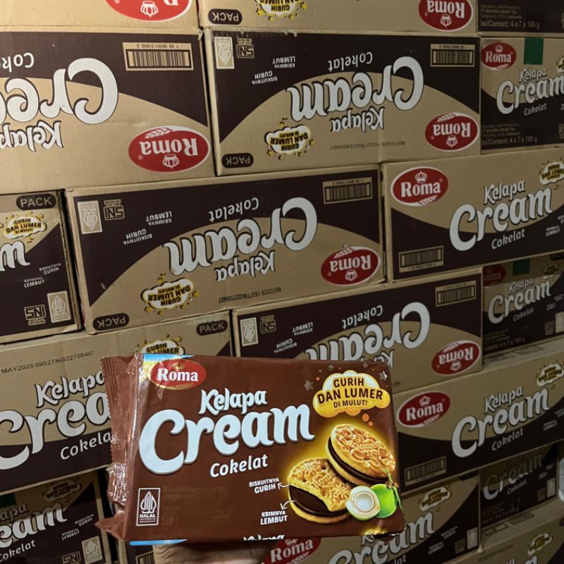 

roma cream 189 gram 1 dus isi 28 pcs