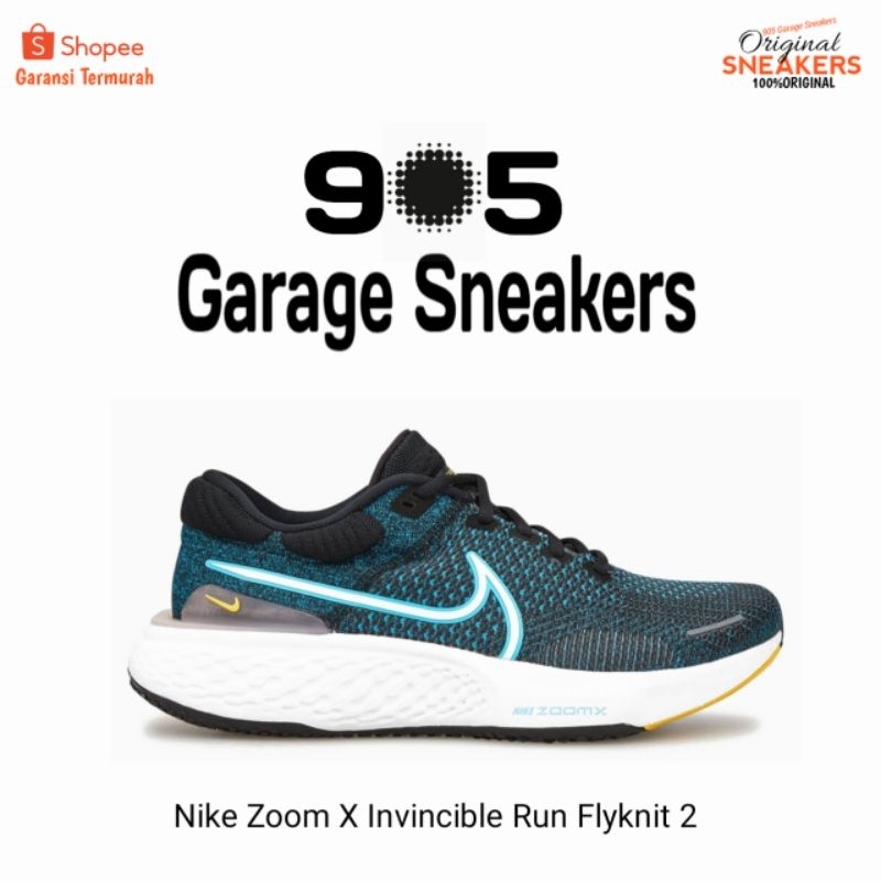 Sepatu Nike Zoom X Invincible Run Fk 2  Blue Original