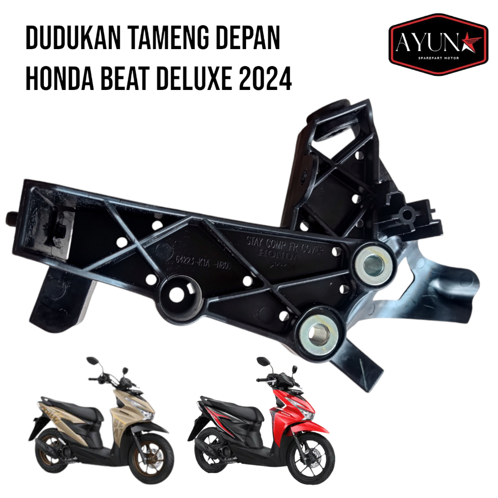 Dudukan tameng depan beat deluxe 2024 stay comp beat street dudukan body depan beat 2024 original
