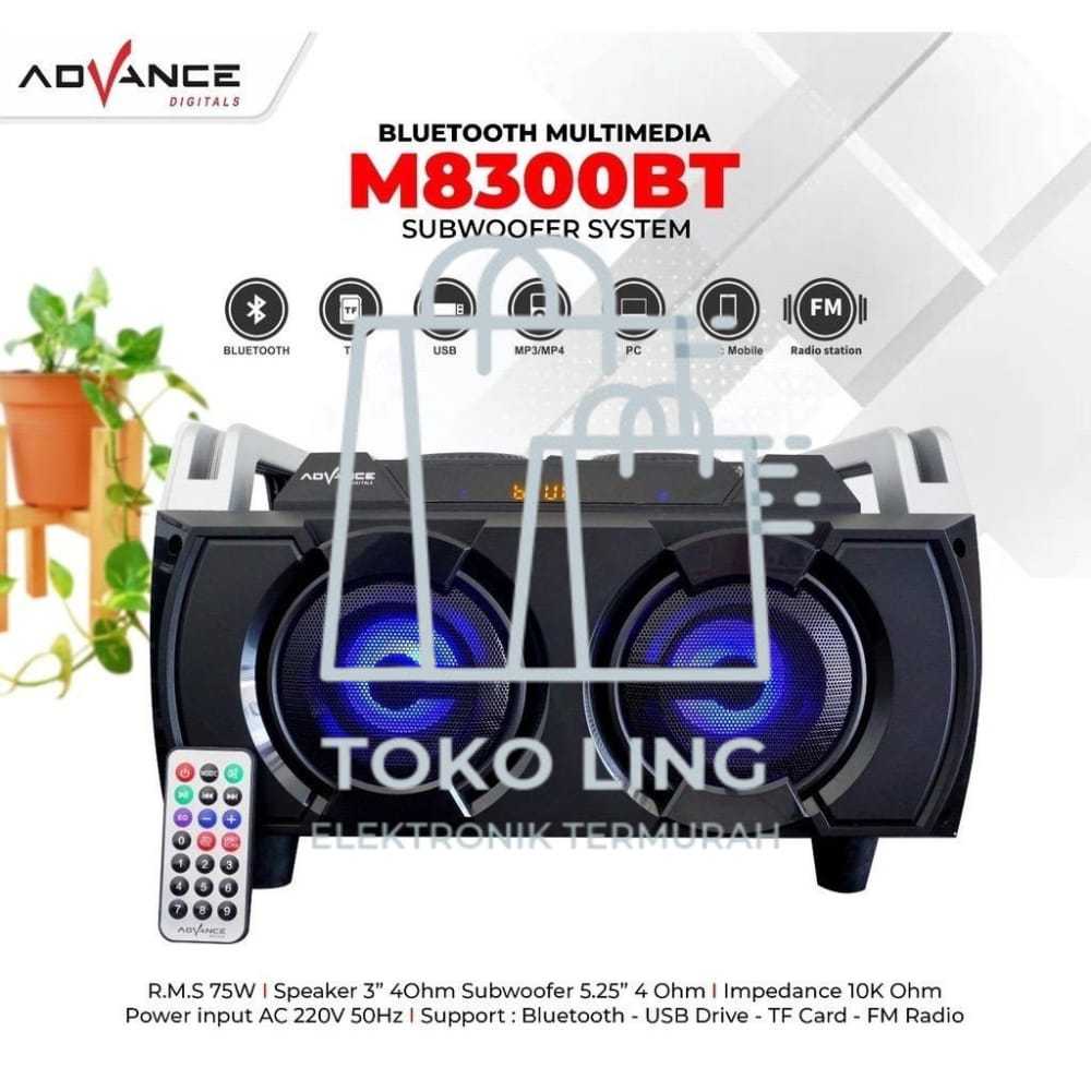 Speaker Bluetooth M8300BT Speaker Karaoke advance M8300BT
