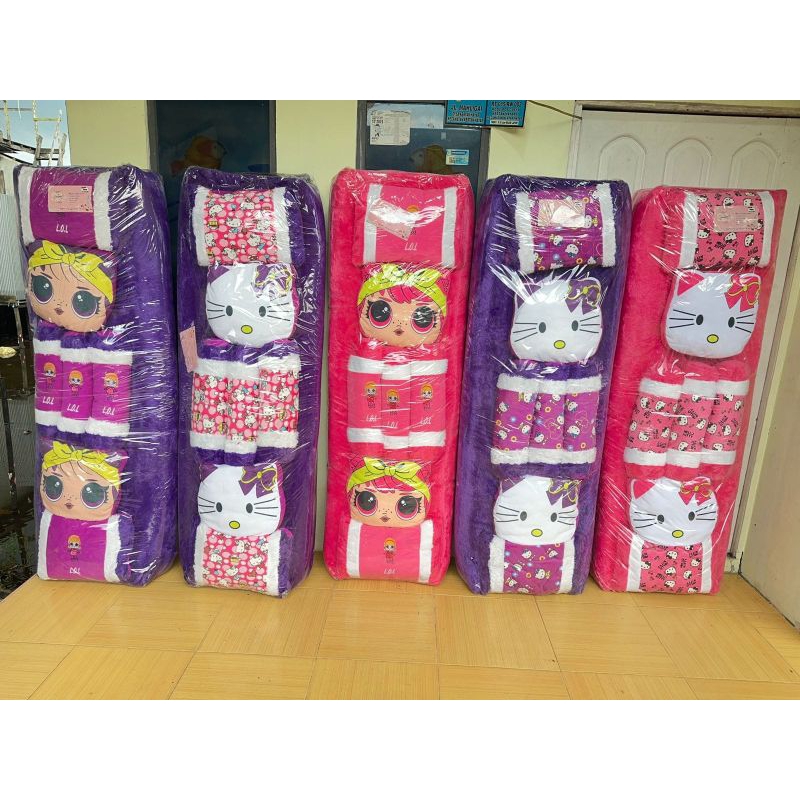 Kasur Bulu Rasfur Bantal 7 Karakter / Kasur Bulu Rasfur Buat Santai / Kasur Rasfur Free Bantal Dan G