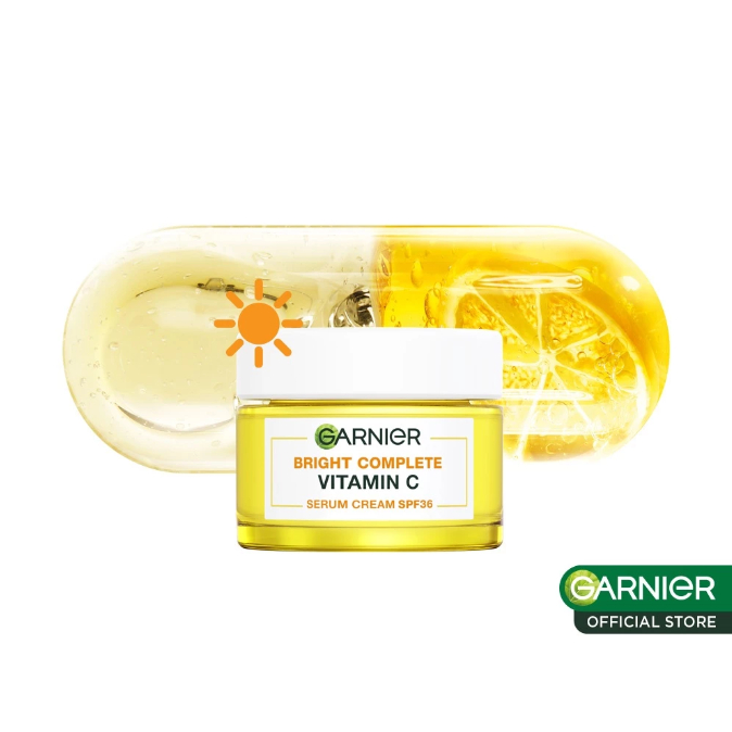 Garnier Bright Complete Serum Day Cream SPF36