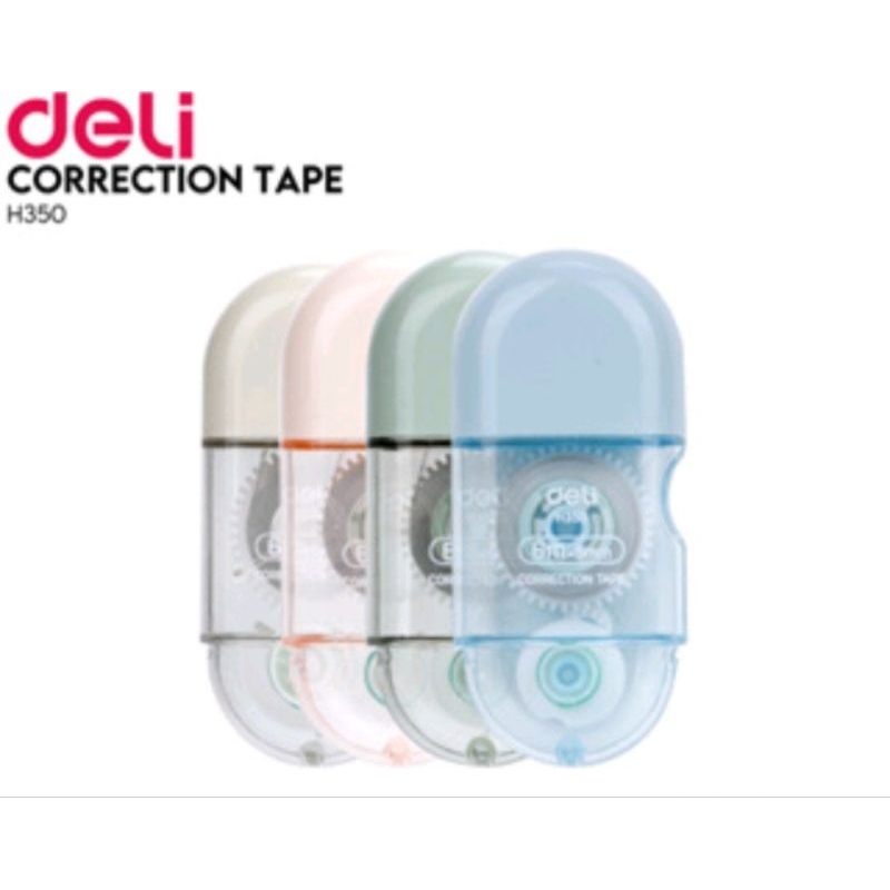 

Korektor CP Tape Tip Ex Correction Deli H350 - Stationery Kualitas Terbaik