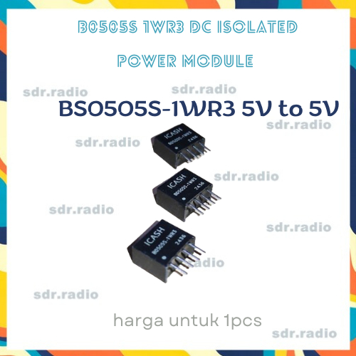 B0505S 1WR3 dc isolated power module BS0505S-1WR3 5V to 5V converter - ICASH