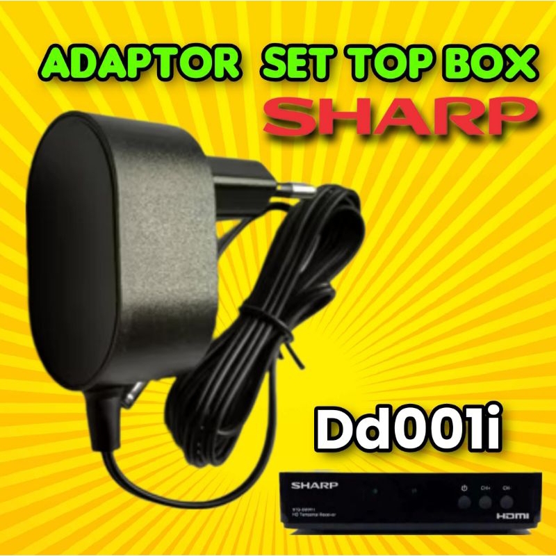 Adaptor STB Sharp Dd001i lebih awet dan tahan panas