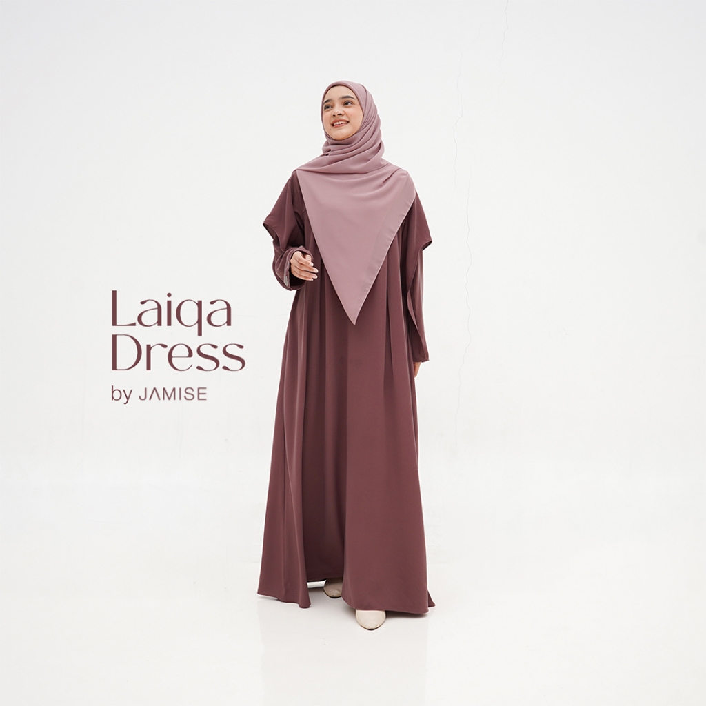 Jamise | Laiqa Dress | Gamis Abaya Muslimah Elegant