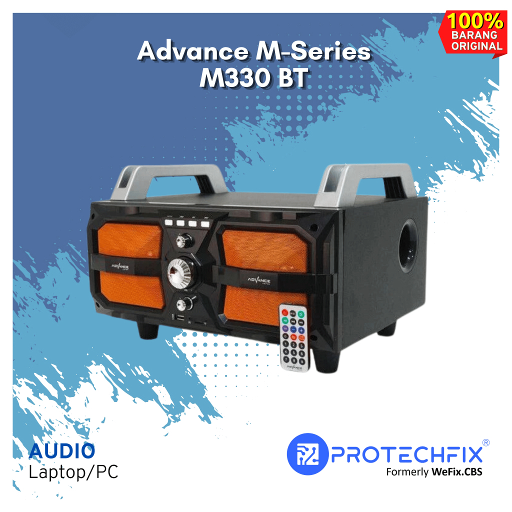 Speaker Bluetooth Advance M330BT Speaker Aktif Subwoofer