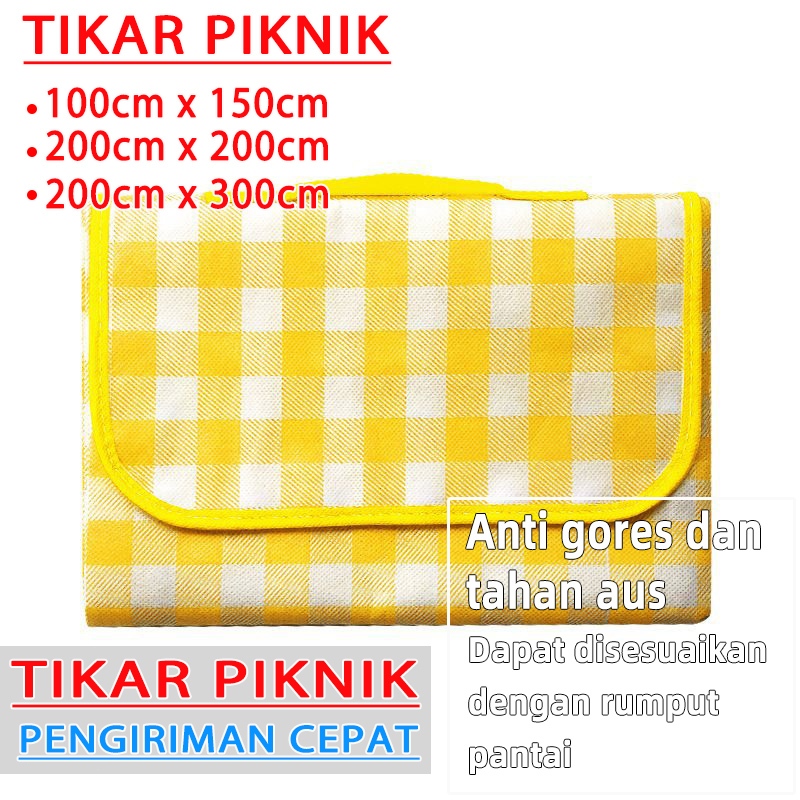 【kami】karpet piknik tikar kain piknik tikar piknik waterproof tikar piknik aesthetic tiker piknik wa