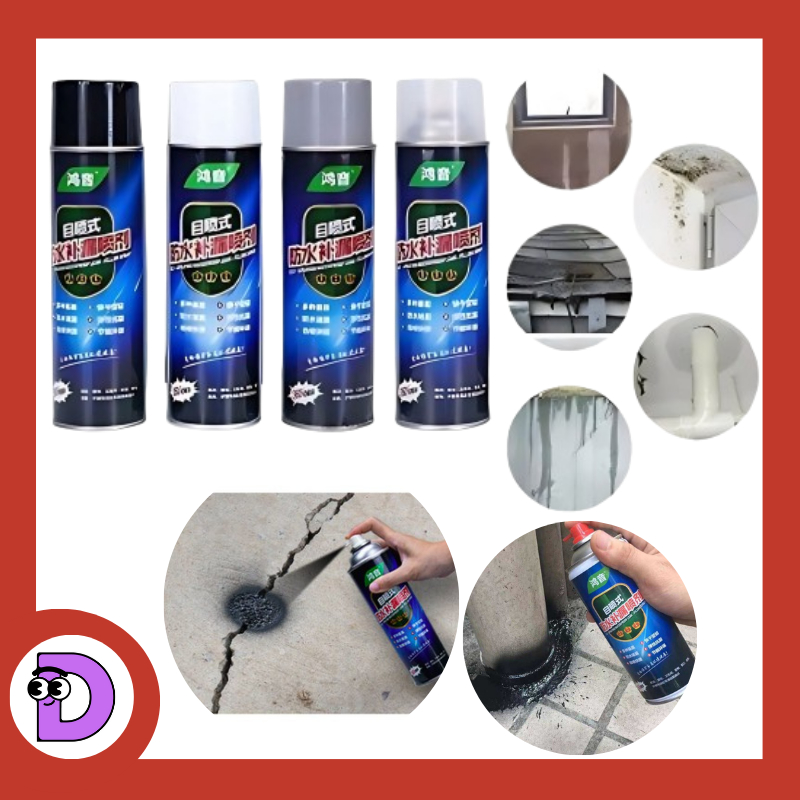 Semprotan Atasi Atap Pipa Bocor Waterproof Spray Tahan Panas Anti Bocor 700 ML