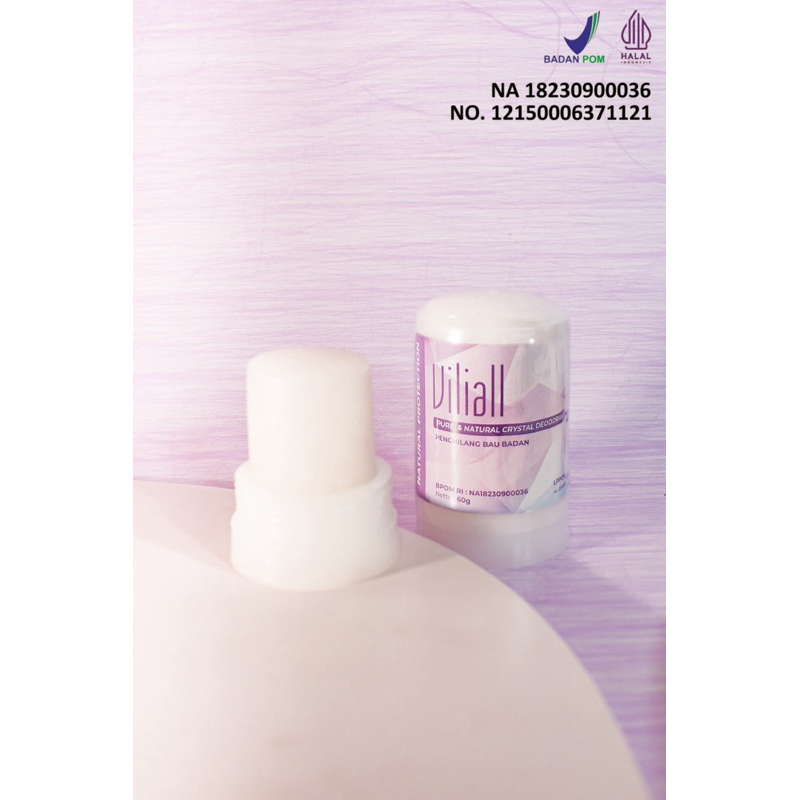 Deodorant crystal tawas VILI ***HALAL MUI***
