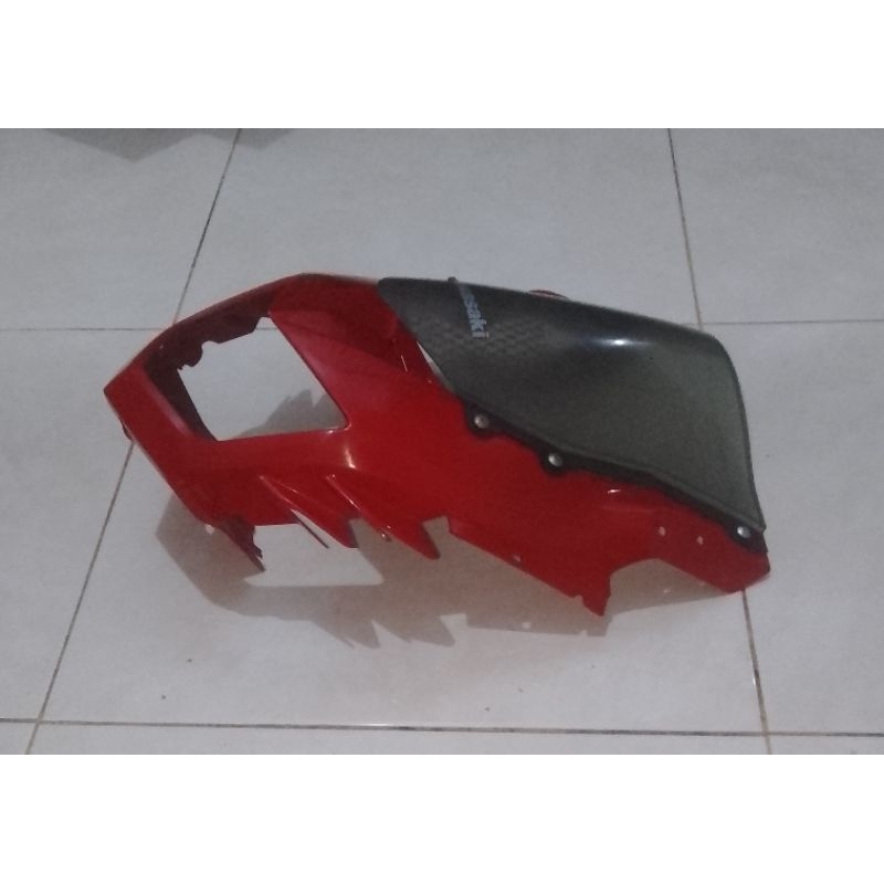 Batok Lampu Ninja RR New Barong Pairing Depan + Visor Original Second Copotan