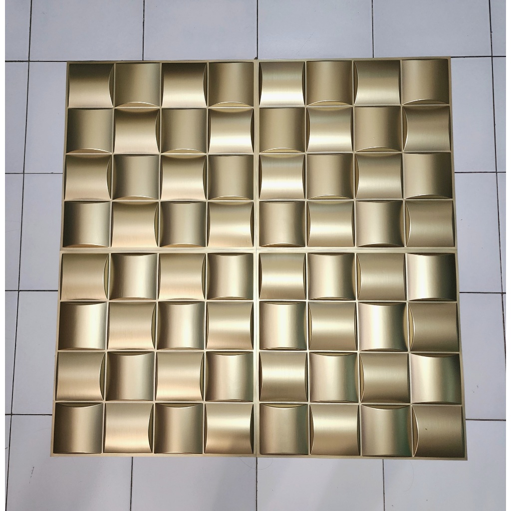 Wallpanel 3D PVC Premium Dekorasi Dinding Ruangan Wall Panel Tempel