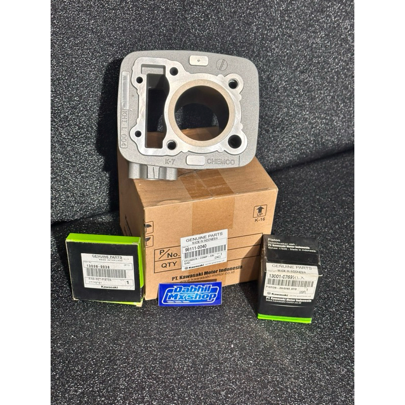 Blok seher set klx Ring Pen clip Piston 1set Klx Bf Klx Dtreker Kawasaki Universal