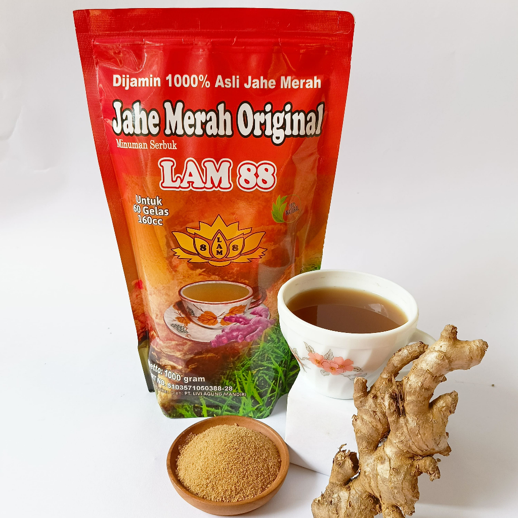 

JAHE MERAH ORIGINAL - MINUMAN JAHE INSTANT KEMASAN 1 KG