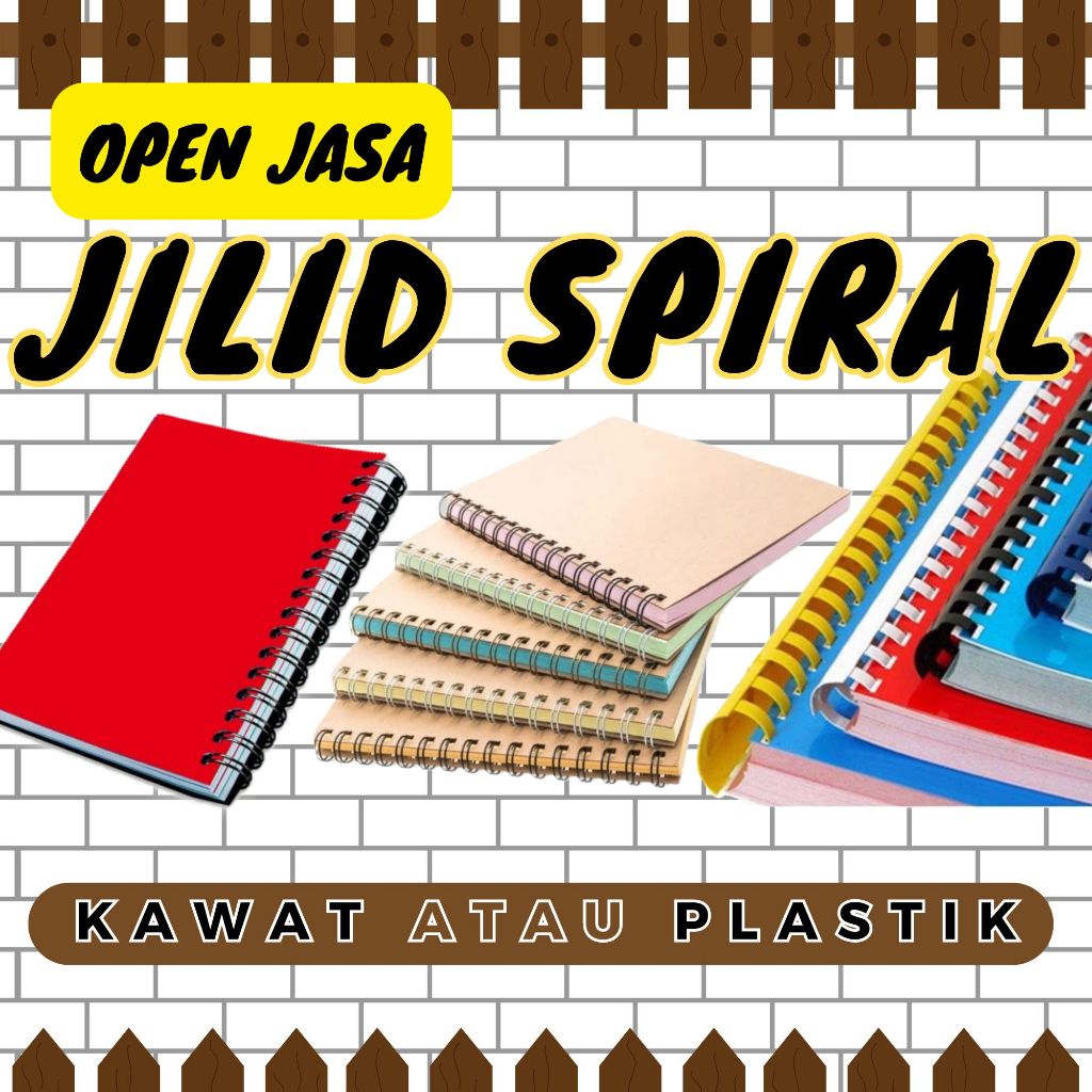 

JASA JILID SPIRAL: KAWAT ATAU PLASTIK | DOMBA BELANG