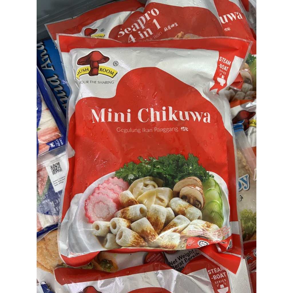 

Chikuwa mini 500gr bakso steamboat terlengkap Daging Batam Frozen Mart
