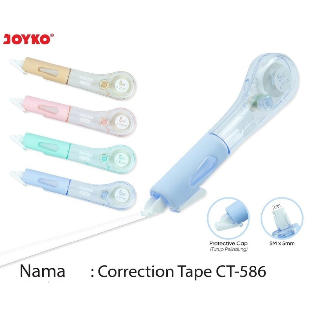 

JOYKO correction tape/tipe-x pita CT-586