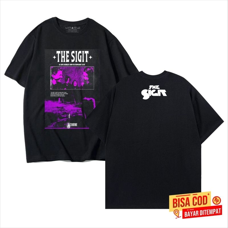 T-shirt band THE SIGIT original distro - kaos musik band THE SIGIT distro original bandung |kaos dis