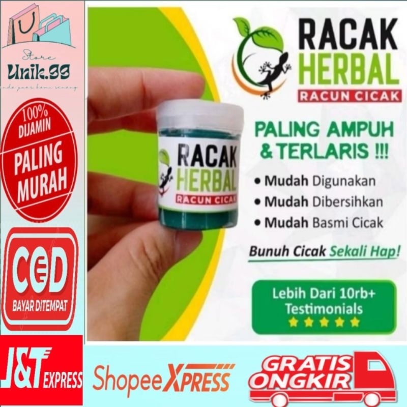 Racun Cicak Raca Herbal Racun Cicak