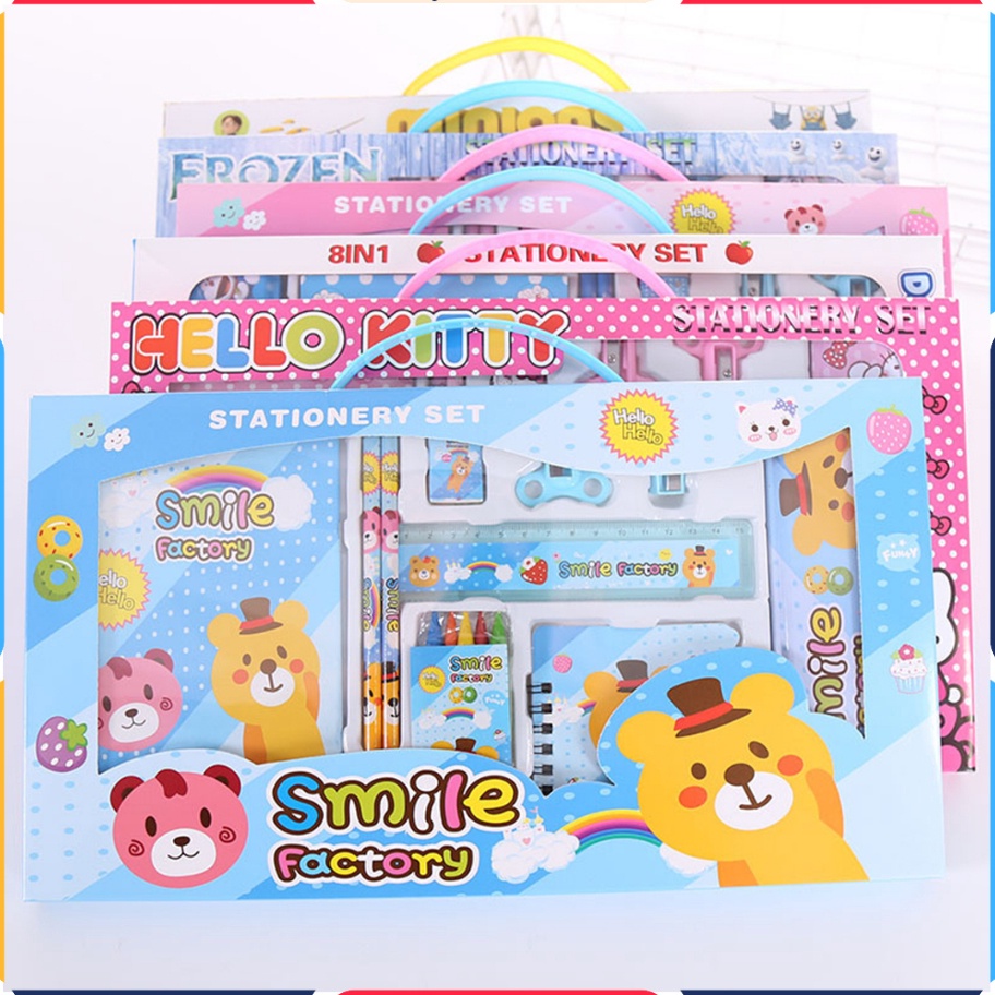 

PENAWARAN HEBOH Paket Alat Tulis Set Stationery Set Study Anak Karakter STY7