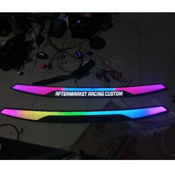 lampu kumis jetbus m18 custom kw