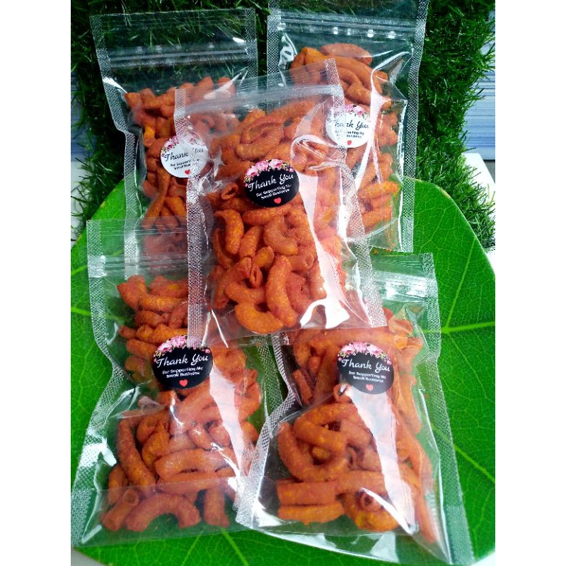 

Macaroni bantet pedas rasa daun jeruk