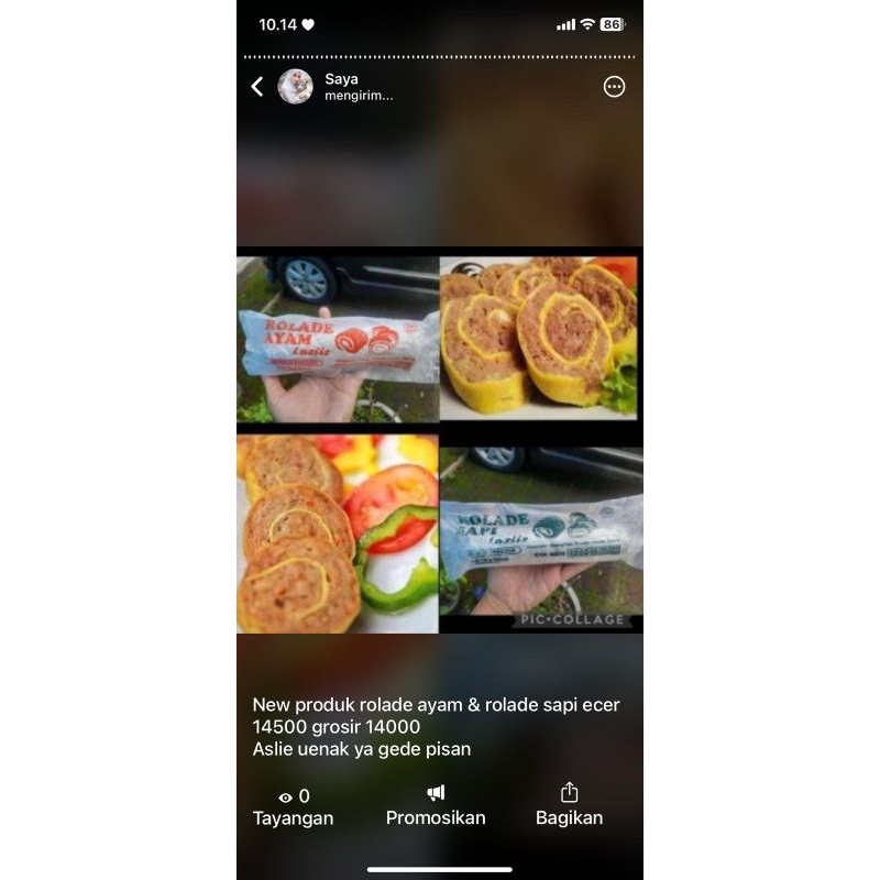 

Rolade ayam atau sapi by yuck ning