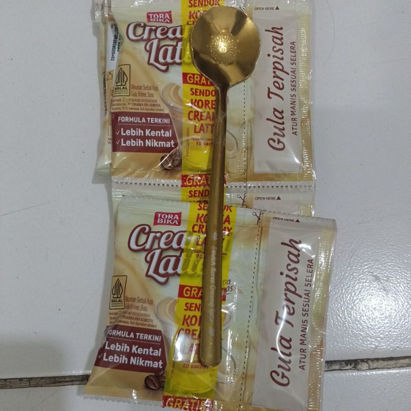 

TORABIKA CREAMY LATTE 22g (1 RENCENG 10 SACHET)