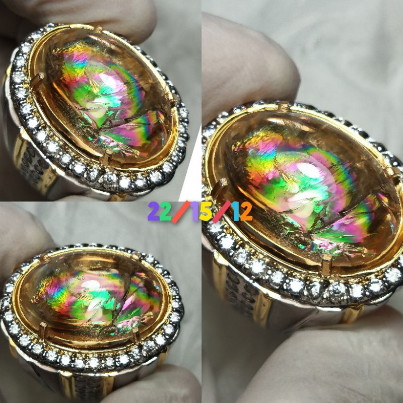 kecubung pelangi golden