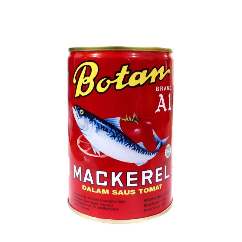 

botan 425gr saus tomat mackerel