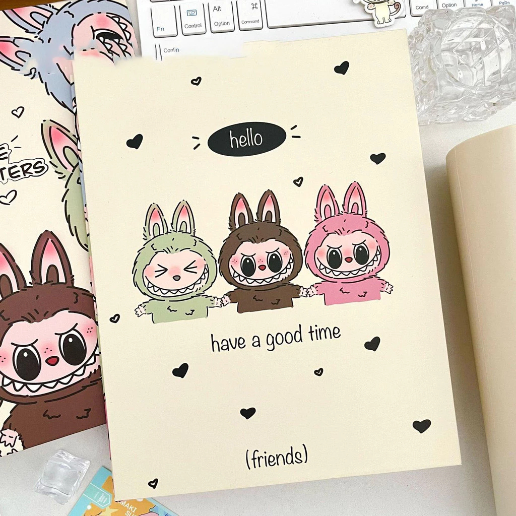 

Binder A5 6RING Motif LABUBU Cute Cartoon The Monster